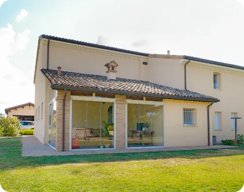 installazione su villa