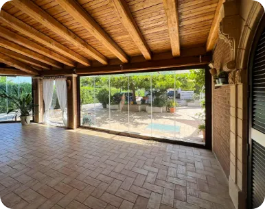 installazione su villa