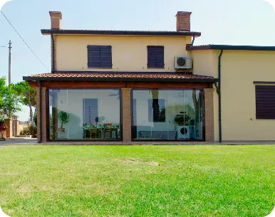 installazione su villa