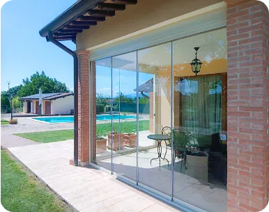 installazione su villa