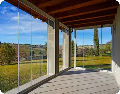 installazione su villa