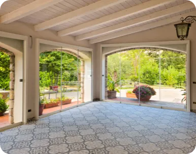 installazione su villa