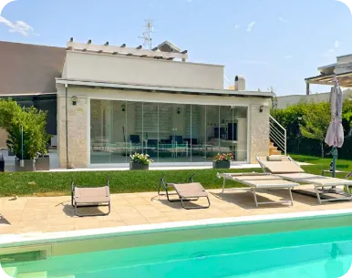 installazione su villa