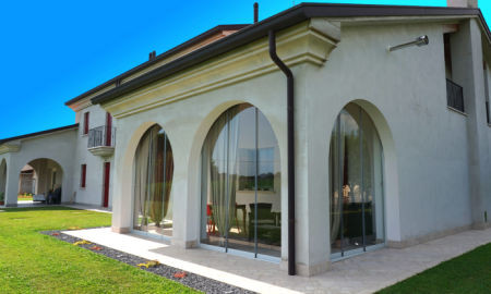 installazione su villa