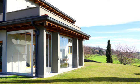 installazione su villa