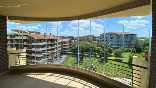 Vetrate a pacchetto per balconi