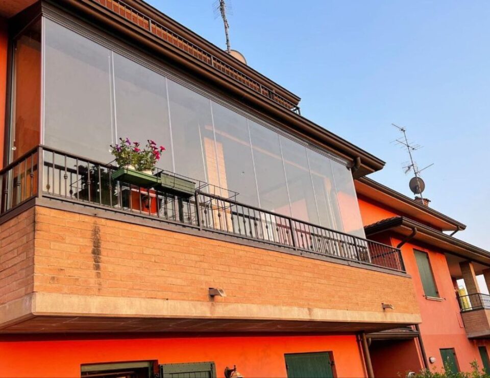 Vetrate panoramiche per balconi e terrazzi