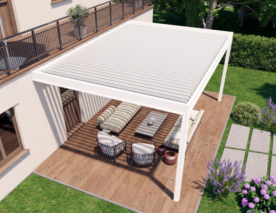 Pergola bioclimatica orientabile gallery 6